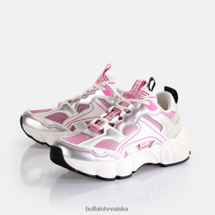 srebrna/ružičasta Buffalo cld run jog trainers nisko veganski |tenisice TDD6T239